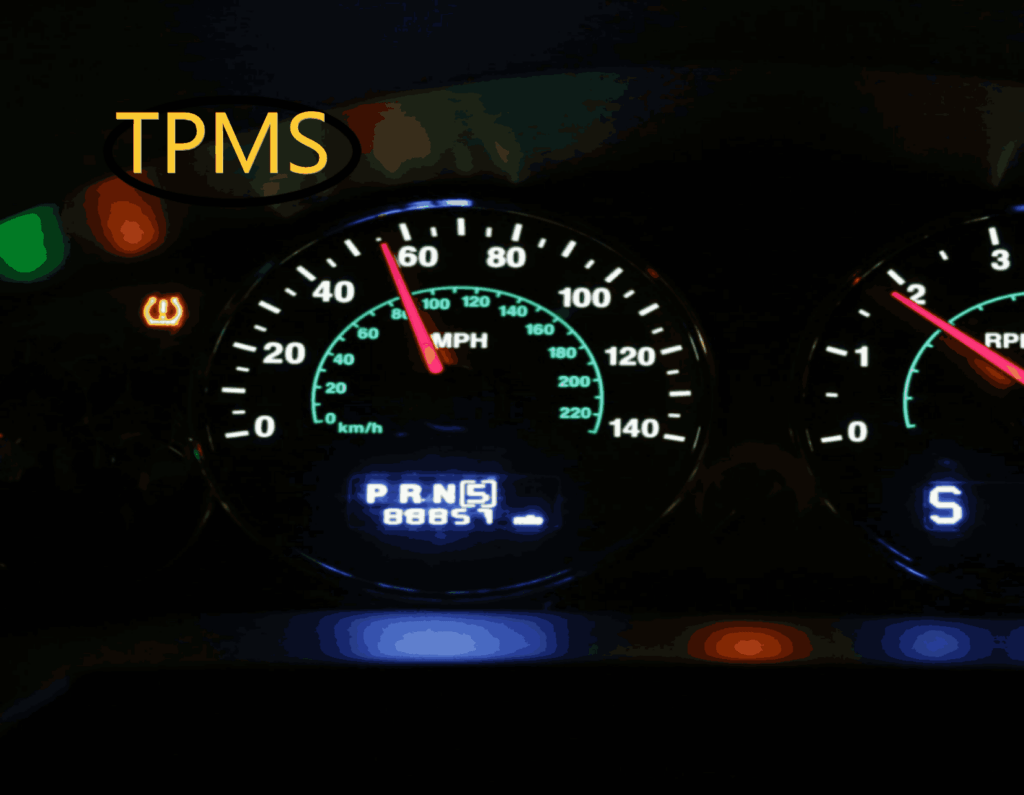 Honda Light TPMS warning for low tire pressure