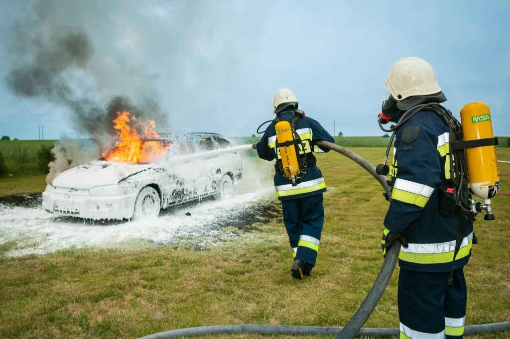 Electric Cars Fire
